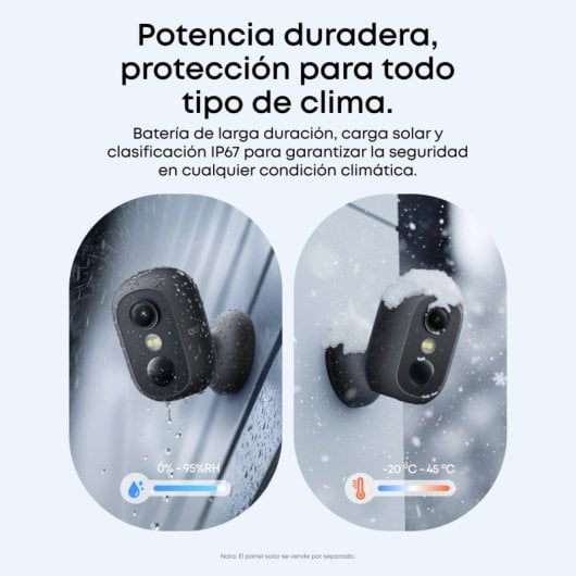 Caméra de surveillance eufy eufyCam C35 FullHD Vision Nocturne Intérieure et Extérieure Audio Bidirectionnel IA