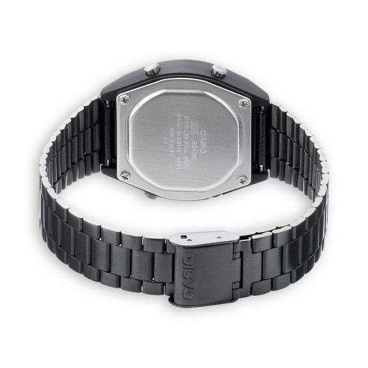 Reloj Casio B640WB-1BEF Acero Inoxidable Negro Digital Cronómetro