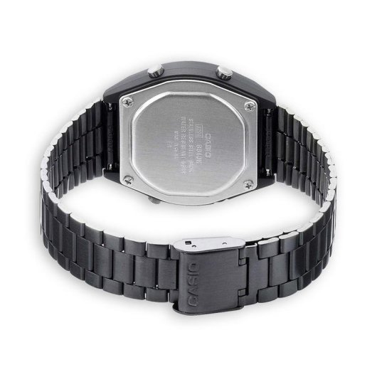 Reloj Casio B640WB-1BEF Acero Inoxidable Negro Digital Cronómetro