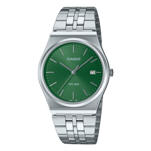Relógio Casio MTP-B145D-3AVEF Aço Inoxidável Verde À Prova de Água