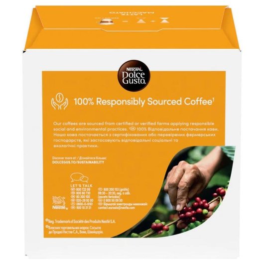 Cápsulas de café NESCAFÉ Dolce Gusto Latte Macchiato 16 cápsulas