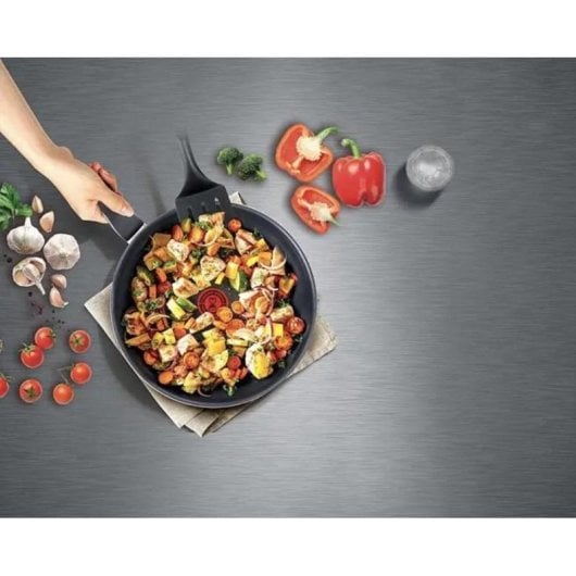 Sartén Tefal XL Force C38508 32 cm Antiadherente Titanium X2 Thermo-Signal