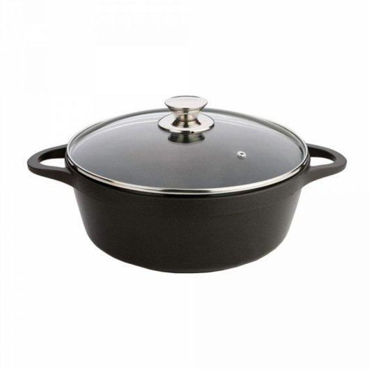 Cazuela de assado Valira 4140/25 20 cm alumínio forjado com tampa