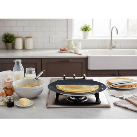 Crepepfanne Arthur Martin Grand Chef Ø28 cm Edelstahl 18/10 Keramikbeschichtung