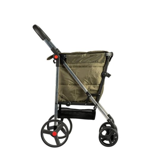 Carrinho de compras Rolser BAS001 Basket 4B 58L Khaki