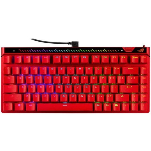 Clavier ASUS ROG Falchion Ace 75 HE Magnétique Rouge avec touches PBT