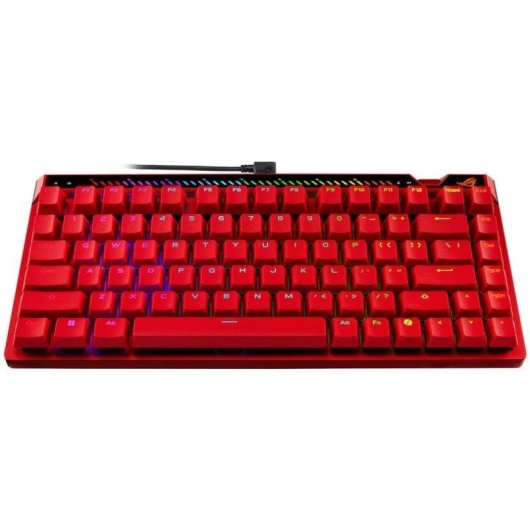 Clavier ASUS ROG Falchion Ace 75 HE Magnétique Rouge avec touches PBT