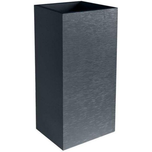 Macetero EDA Graphit Cuadrado 31 L 39,5 x 39,5 x 80 cm