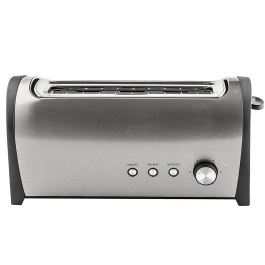 Tostapane Küken 33623 1000W 1 Fessura Acciaio Inox Nero
