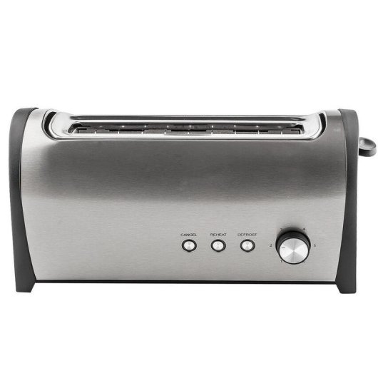 Tostapane Küken 33623 1000W 1 Fessura Acciaio Inox Nero