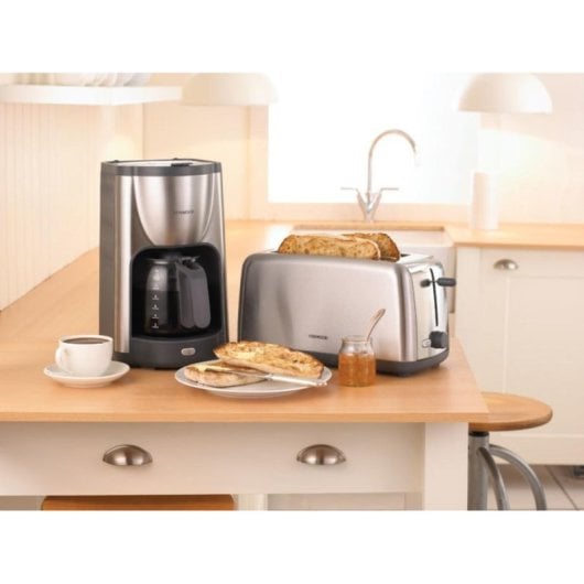 Torradeira Kenwood TTM470 4 fatias 1500W Aço inoxidável