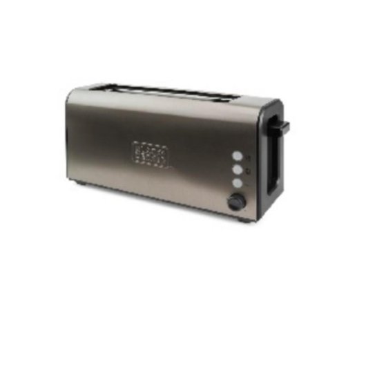 Tostapane Black & Decker BXTO1000E 1 fetta 900W metallo marrone