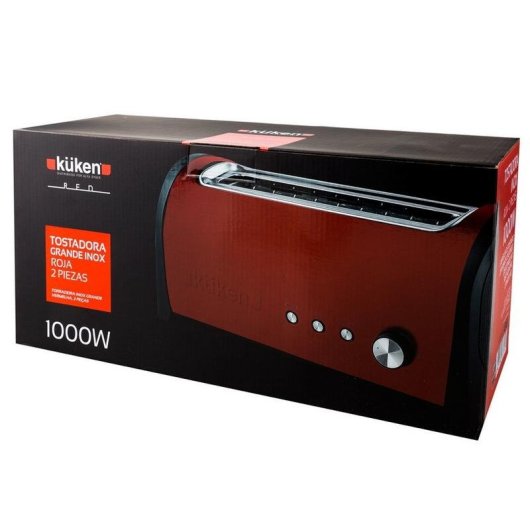 Tostapane Küken 33779 1 Fetta 1000 W Rosso