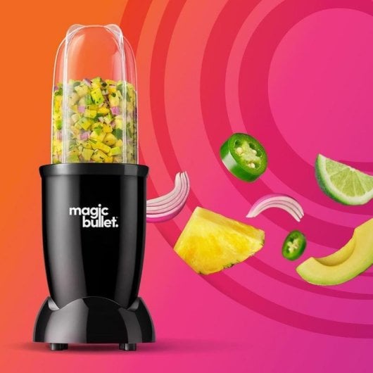 Liquidificador NutriBullet Magic Bullet MBR06B 200W 0,5 L Preto