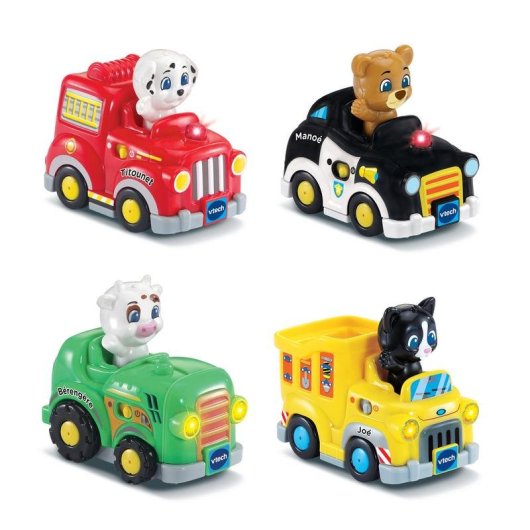 VTech Tut Tut Bolides Veículos Animais Interativos Luzes e Sons