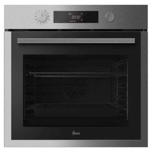 Horno Multifunción Hoover HO6 UP5B3YTX 78L 60cm Pirolítico Hidrolítico A++ Airfryer WiFi Inox