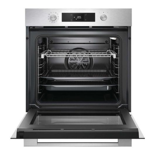 Horno Multifunción Hoover HO6 UP5B3YTX 78L 60cm Pirolítico Hidrolítico A++ Airfryer WiFi Inox