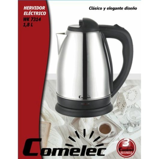 Bollitore elettrico Comelec WK7314 1,8 L 1800 W