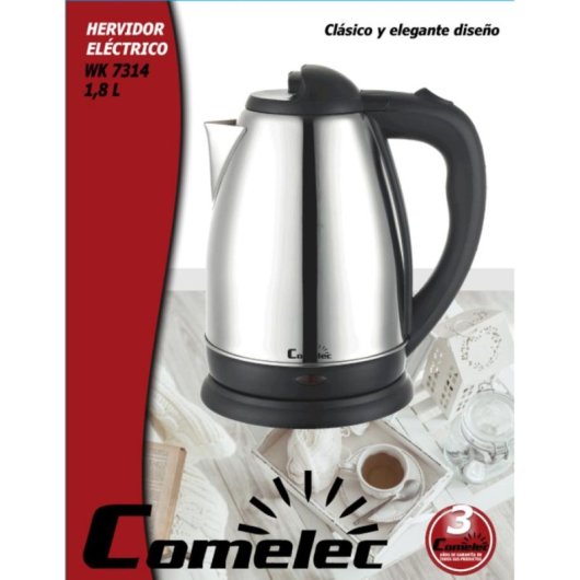 Bollitore elettrico Comelec WK7314 1,8 L 1800 W