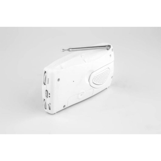 Rádio Portátil ELBE RF-52 AM/FM Analógica Saída Auscultadores Suporte Inclinável