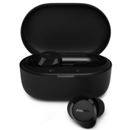 Auriculares Philips TAT1300BK inalámbricos Bluetooth 6.0 para llamadas y música negros