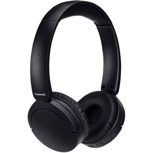 Panasonic RB-HF630BE-K kabellose Bluetooth Kopfhörer mit Geräuschunterdrückung schwarz