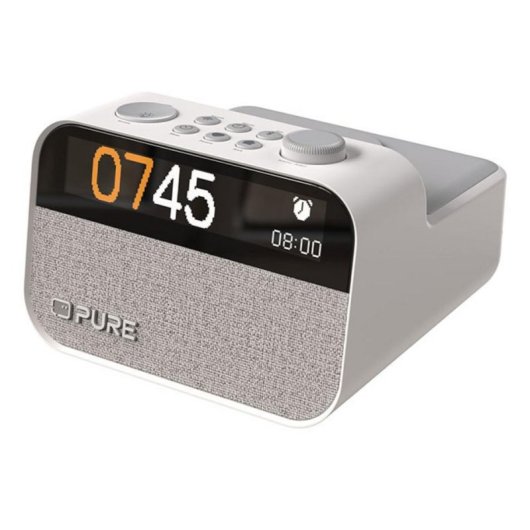 Radio Portátil Pure Moment Charge con Bluetooth y Cargador Inalámbrico