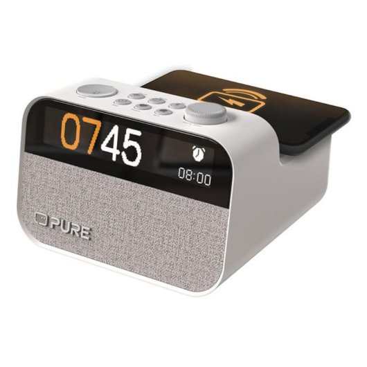 Radio Portátil Pure Moment Charge con Bluetooth y Cargador Inalámbrico