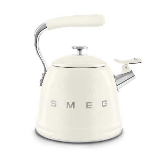 Hervidor Smeg WKF01CR 2,3 L Crema con Silbato