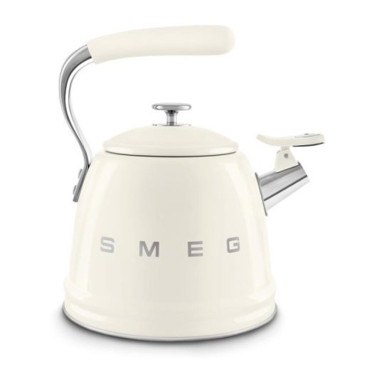 Hervidor Smeg WKF01CR 2,3 L Crema con Silbato