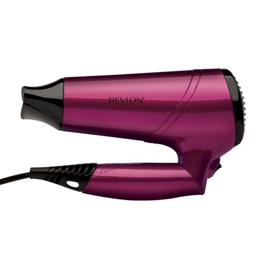 Secador de Pelo Iónico de Viaje Revlon RVDR5229E 2200W 2 Temperaturas 2 Velocidades Plegable Rosa