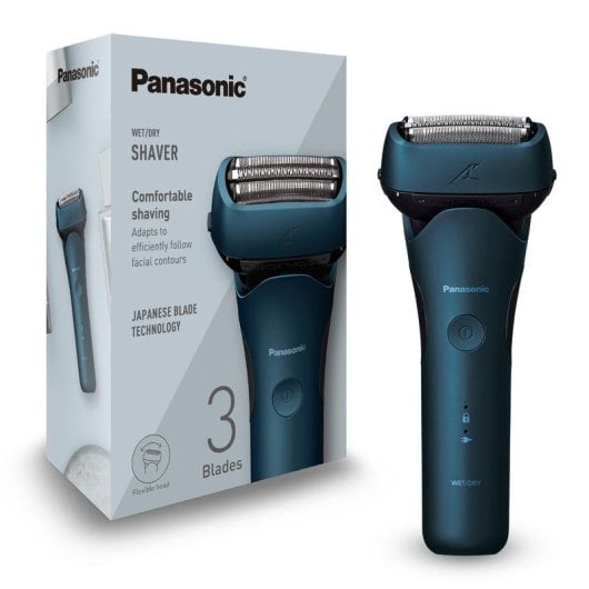 Afeitadora Facial Panasonic ES-LT4B Inalámbrica 45min Seco y Mojado 3 Láminas Carga Rápida