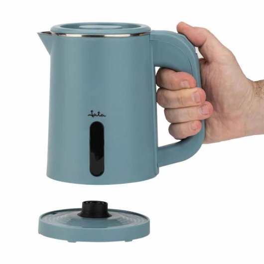 Hervidor JATA JEHA1808 0,8 L 1000 W libre de BPA filtro antical gris