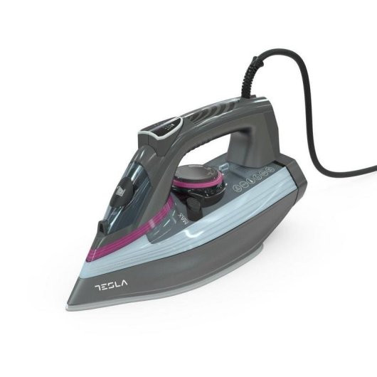 Plancha Tesla IR400GP 3100W Suela Cerámica Vapor-Seco
