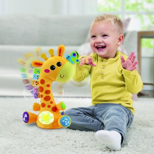Peluche Musicale Interactive VTech Ma Girafe Moov & Groov 1-5 ans