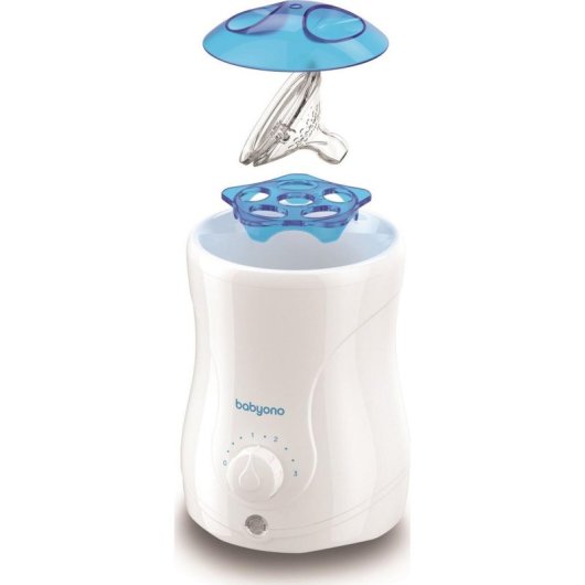 Aquecedor de biberões BabyOno Natural Nursing 2 em 1 com esterilizador