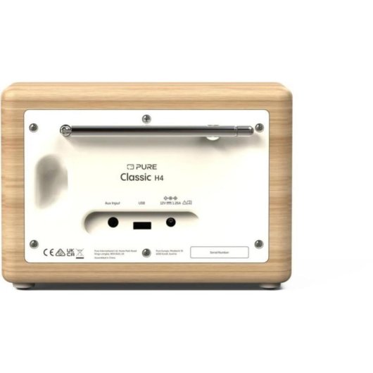Tragbares Radio Pure Classic H4 DAB+ FM Bluetooth 10W