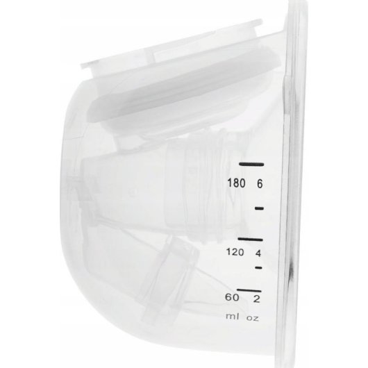 Copa para extractor de leche Meriden Mami 180 ml sin BPA transparente