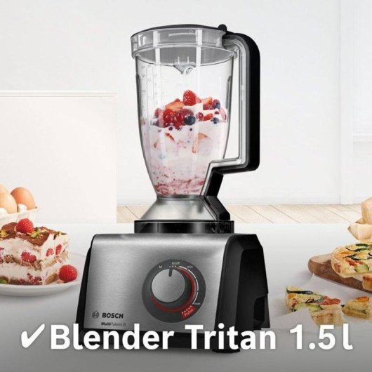 Robot de cocina multifunción Bosch MultiTalent8 1250W bol 3,9L 3 velocidades