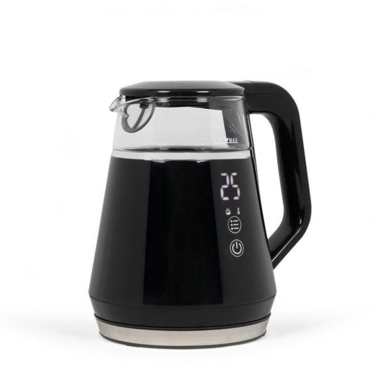 Digitale Wasserkocher Livoo DOD212N 1L 1100W 5 Temperaturen 40-100°C 360° Drehsockel Schwarz