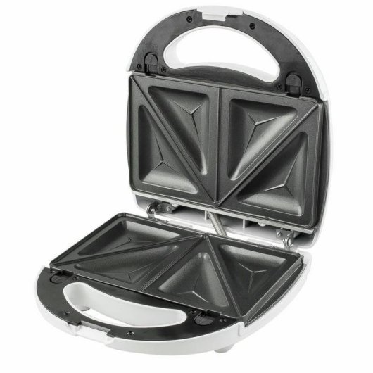 Sandwichera Küken Doble Placa Desmontable 750 W Blanco