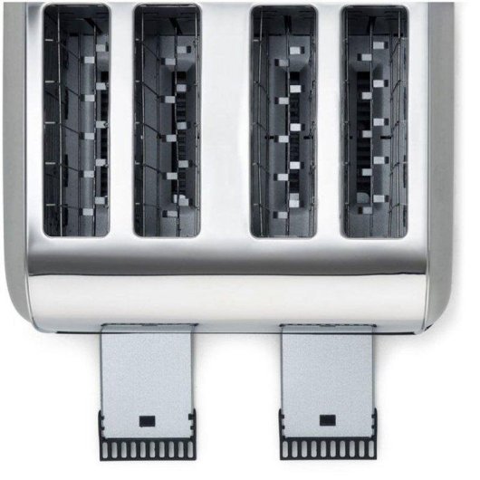 Tostador Livoo DOD197 4 ranuras anchas 1700 W 7 niveles acero inoxidable gris