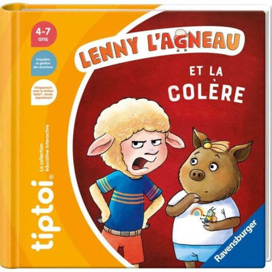 Tiptoi Buch Ravensburger Lenny Das Schaf und der Zorn - Emotionen Erkennen