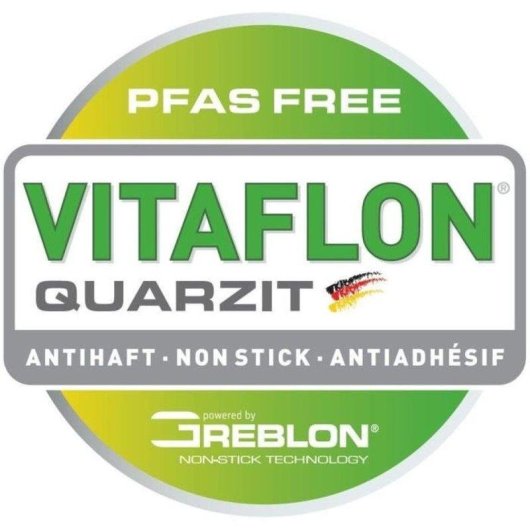 Sartén GSW Barisa 32 cm aluminio forjado Vitaflon Quarzit inducción horno