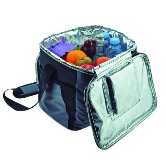 Borsa termica JATA 970 15L Nero Grigio tracolla regolabile 3 tasche