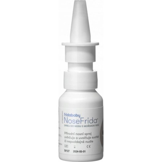 Kit 3 en 1 NoseFrida Aspirador Nasal con Spray Salino y Filtros Higiénicos