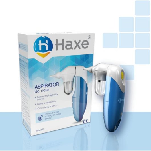 Aspirador Nasal Elétrico Haxe NS1 para Bebés e Crianças