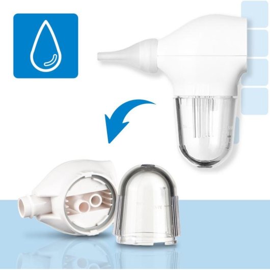 Aspirador Nasal Elétrico Haxe NS1 para Bebés e Crianças