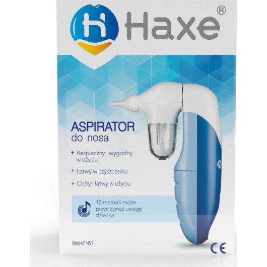 Aspirador Nasal Elétrico Haxe NS1 para Bebés e Crianças