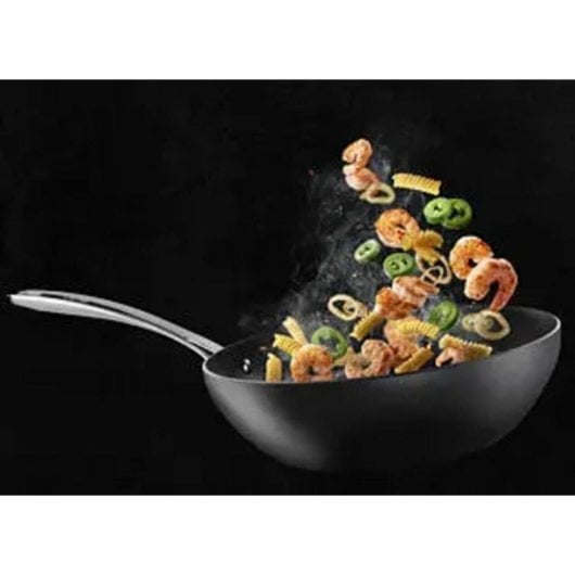 Panela Wok Tefal Unlimited Premium 28 cm Revestimento Titânio